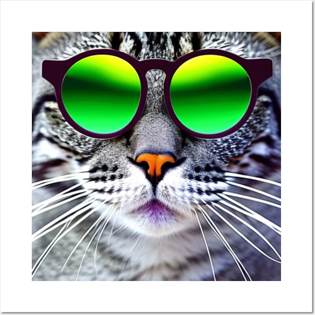 Coolest Cat #1 Wall Art by ThePawPrintShoppe